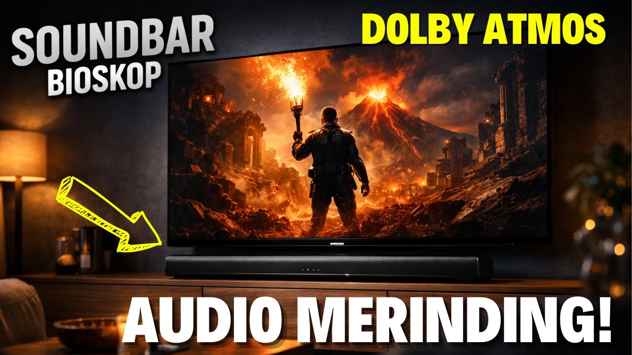 Top 5 Soundbar 1 Jutaan Terbaik (Update 2026)! Murah Tapi Rasa Bioskop (Dolby Atmos)!