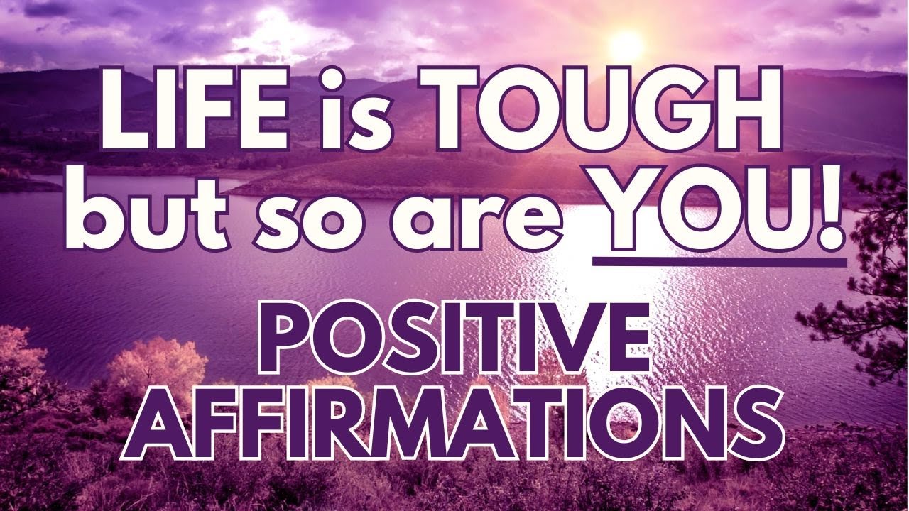 ПОЛОЖИТЕЛЬНЫЕ АФФИРМАЦИИ ДЛЯ СТОЙКОСТИ И СИЛЫ ✨ Жизнь трудна, но вы круче ✨