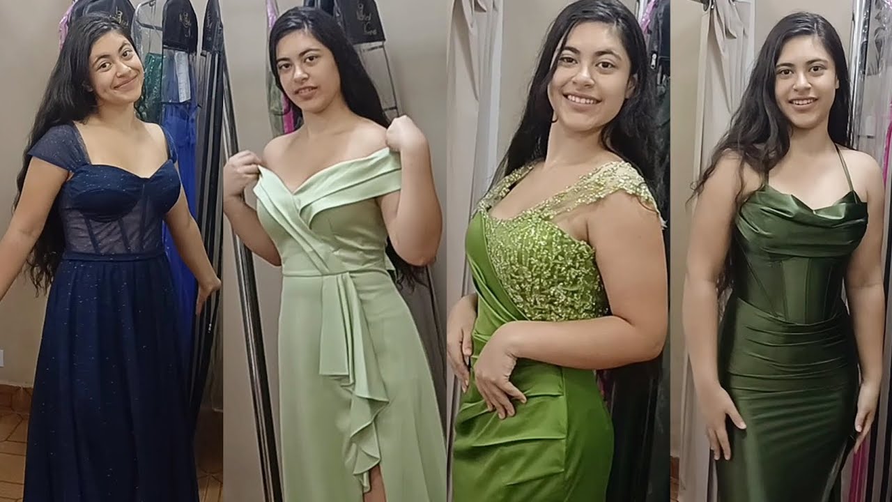 Provando vestidos para a minha formatura!! 🎓 