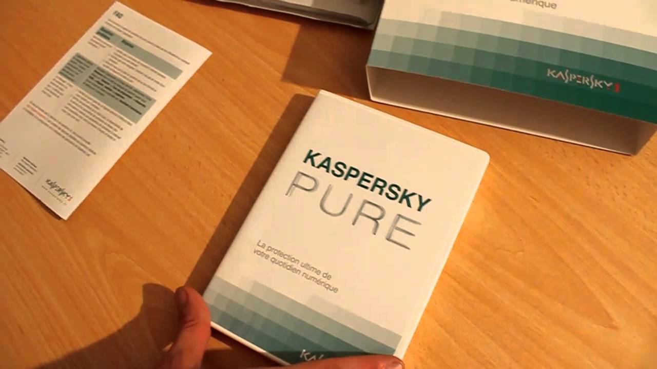 Logiciel Kaspersky Pure - LeLaboHightech