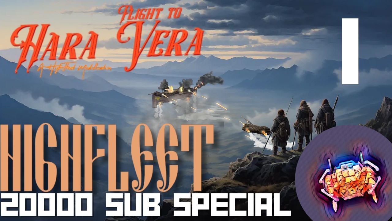 Я вернулся в Highfleet в честь 20 000 подписчиков. Полёт в Харавиру 1
