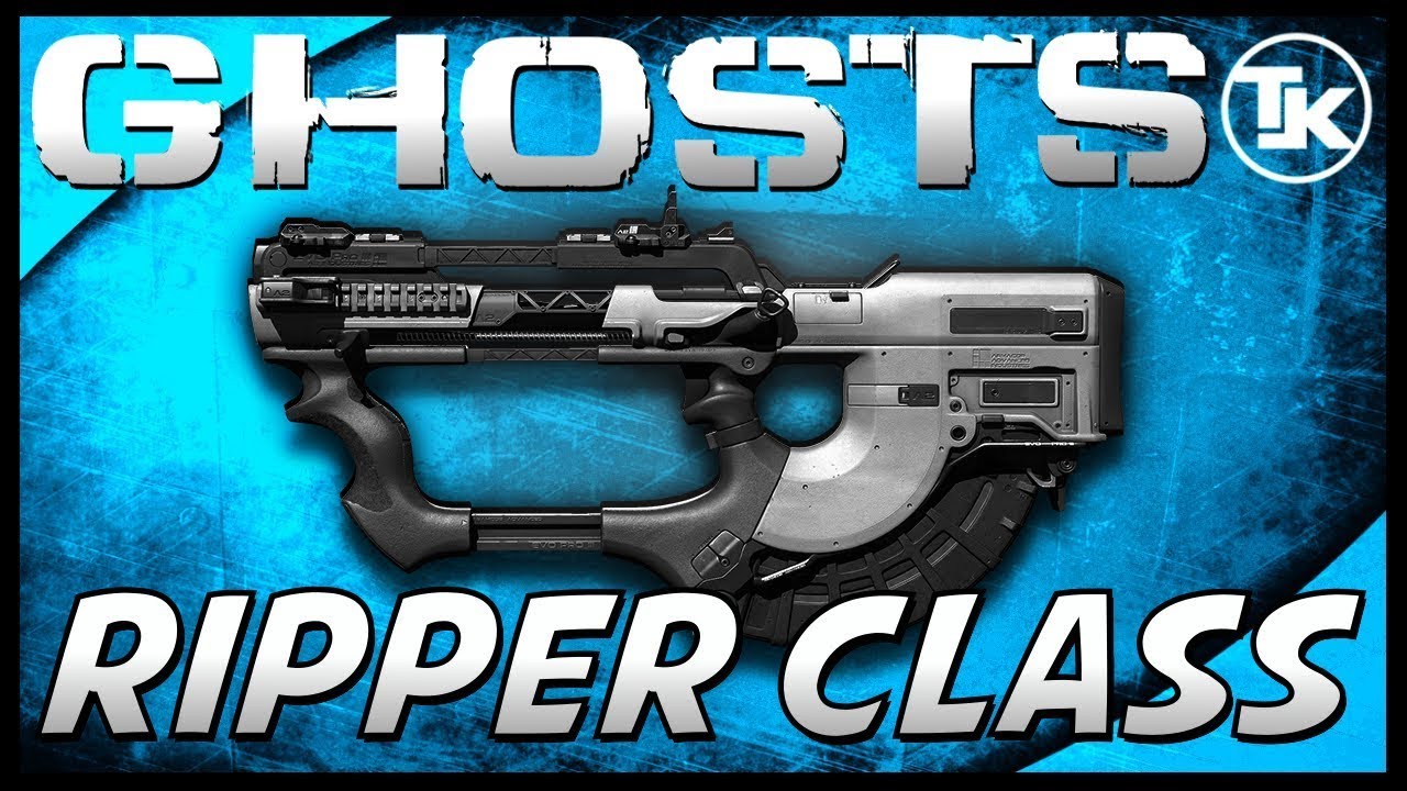 Cod Ghosts Best Ripper Class set up!!!