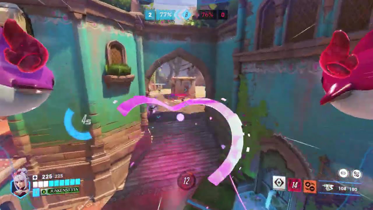 【Overwatch】SURAVASA ラッシュ構成 ジュノプレイ