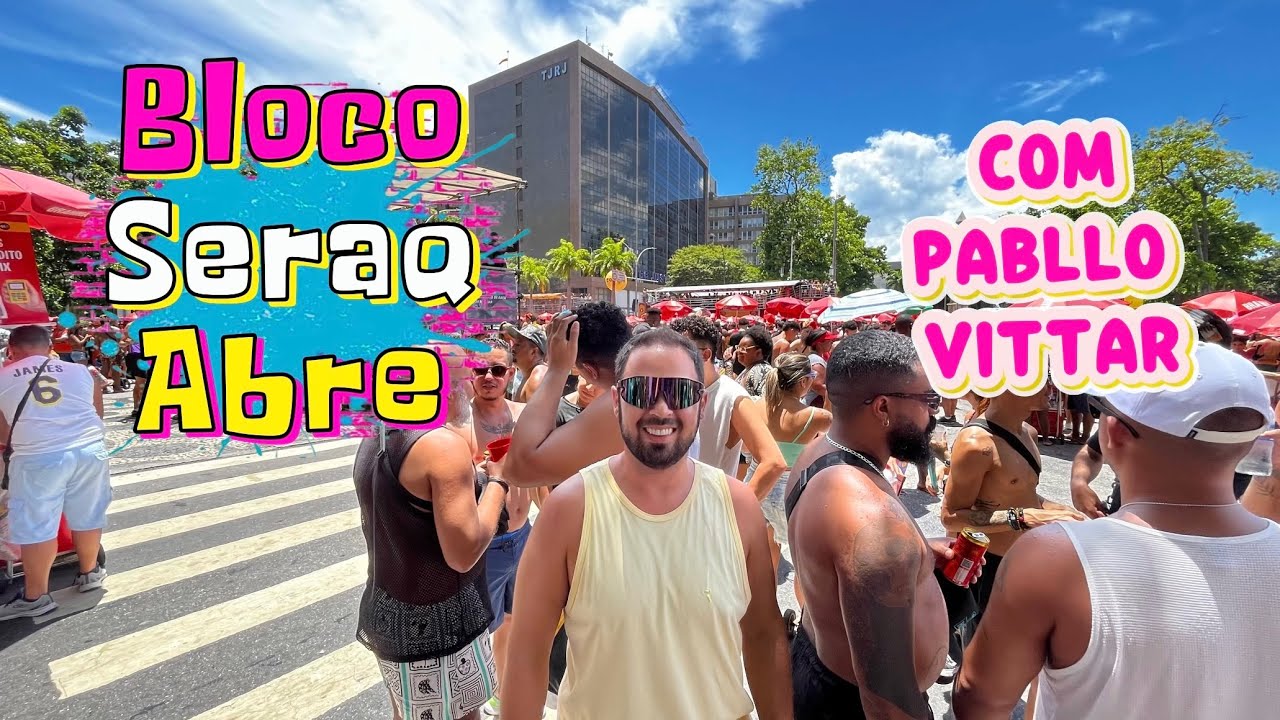 CARNAVAL 2025 🦄 Bloco de rua no Rio de Janeiro. Pabllo Vittar comanda o bloco SeraQAbre