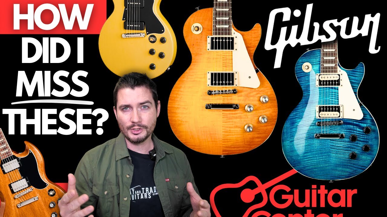 Все эксклюзивные гитары Gibson от Guitar Center (Купите эту Les Paul!)
