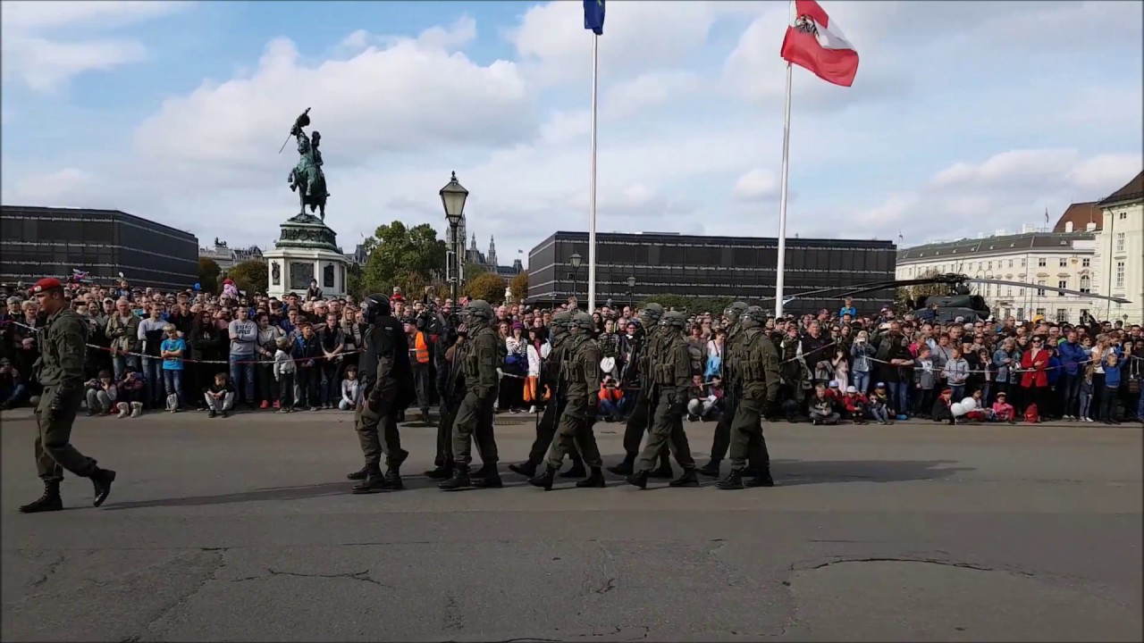 Nahkampf Vorf&uuml;hrung der Garde [Nationalfeiertag 2017]