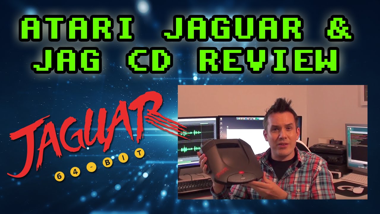 Atari Jaguar 64-Bit & Jaguar CD Review (1993 System)