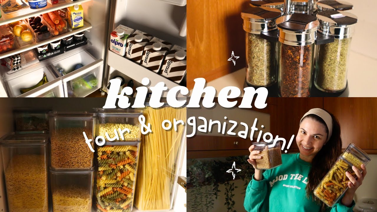 ΟΡΓΑΝΩΣΗ ΚΟΥΖΙΝΑΣ + KITCHEN TOUR ❤️