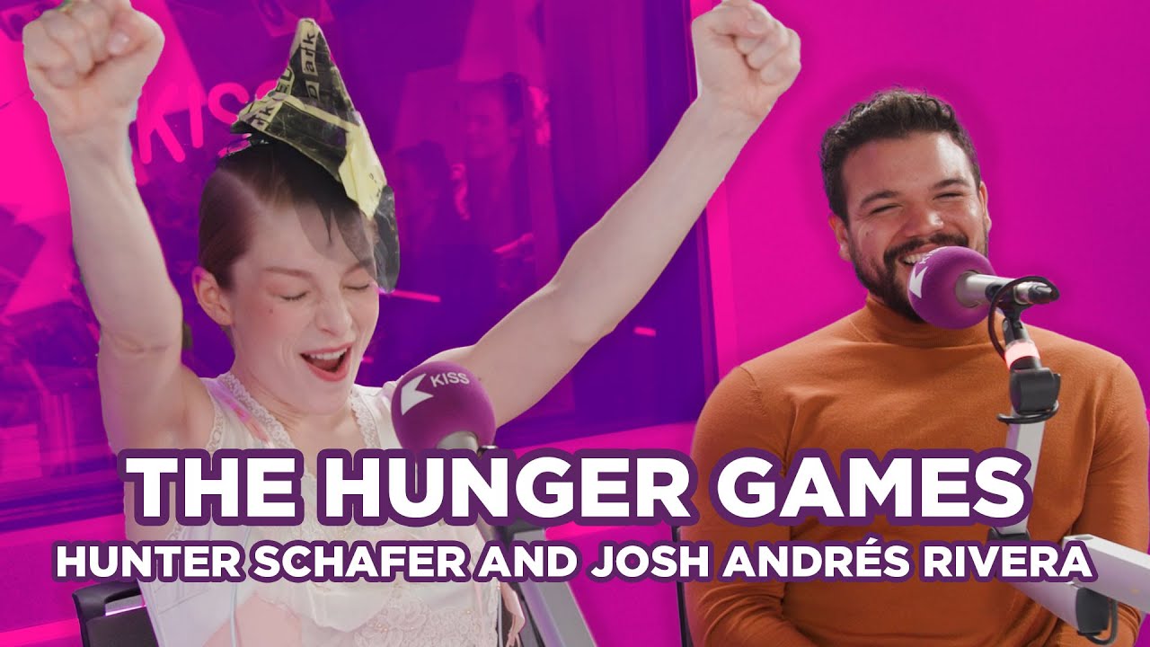 HUNTER SCHAFER AND JOSH ANDRÉS RIVERA ARE READY FOR FRESHERS WEEK!