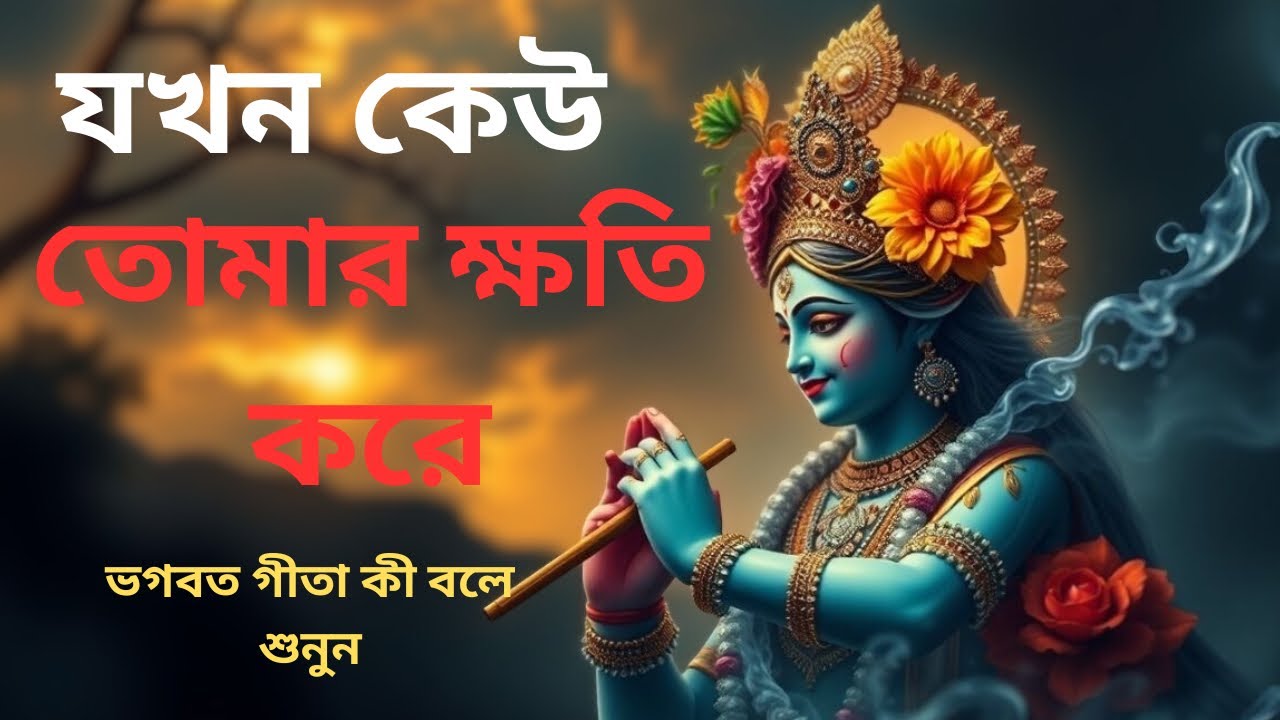 যখন কেউ আমাদের ক্ষতি করে তখন আমাদের মনে কি চলে, ভগবত গীতা কি বলে শুনে নাও || ভগবত গীতা 