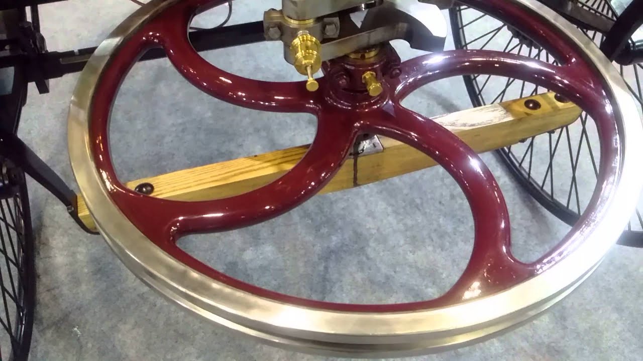 1886 Benz Patent-Motorwagen. Thanks to Vintage&Prestige and The Classic Cars Show 2016