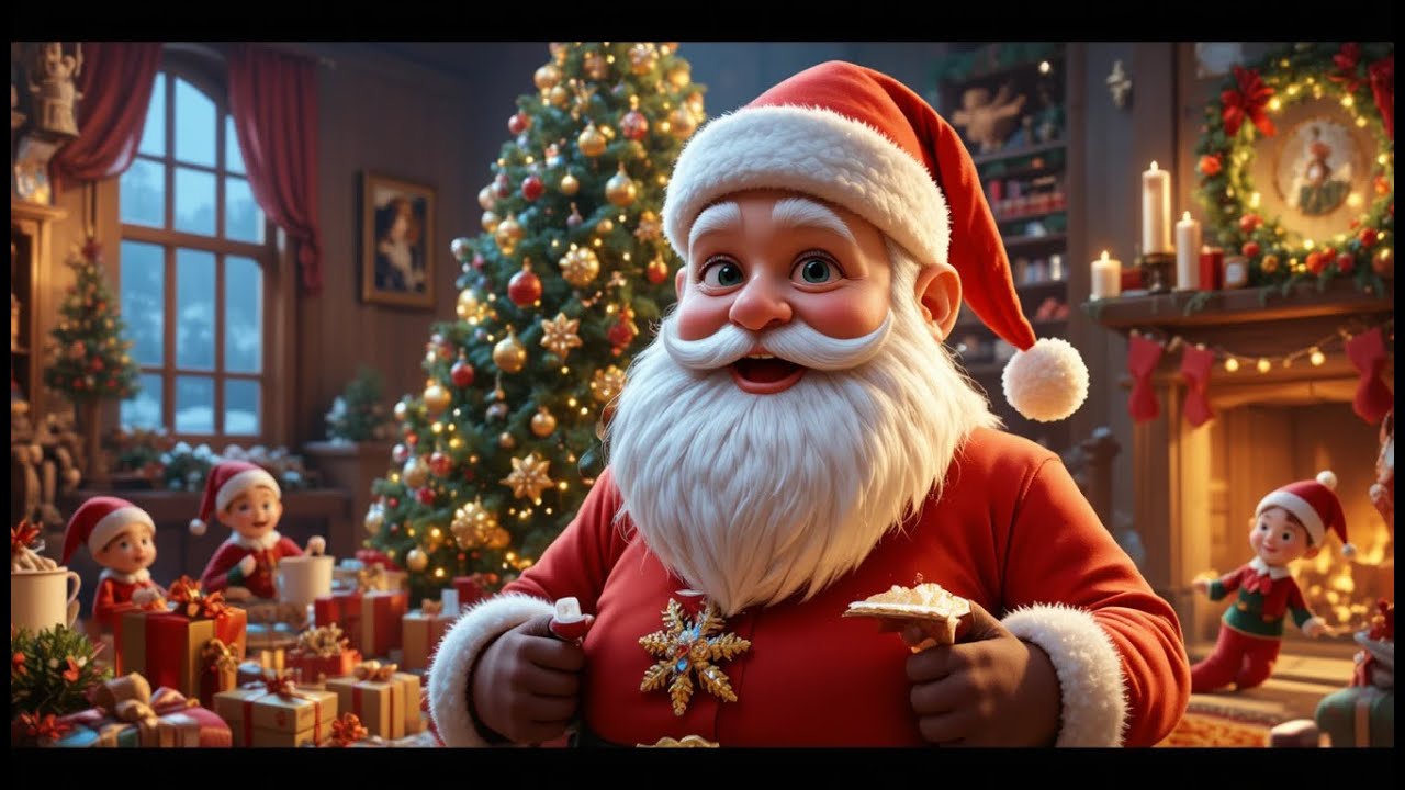 Dance with Santa |Sprinkles and Ms. Naya's Christmas |@Moonbeam Media TV Kids Songs & Nursery Rhymes