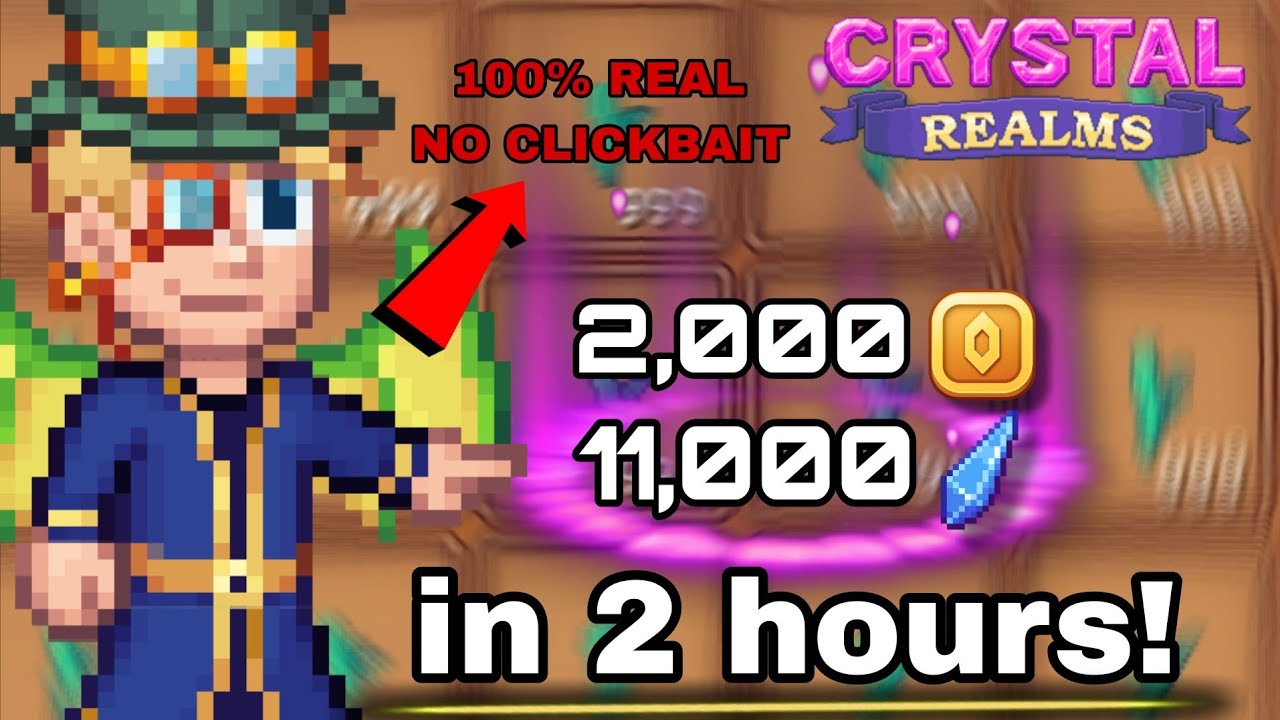 How I Earned 2,000 Realm Tokens and 11,000 Shards in Just 2 Hours | Crystal Realms