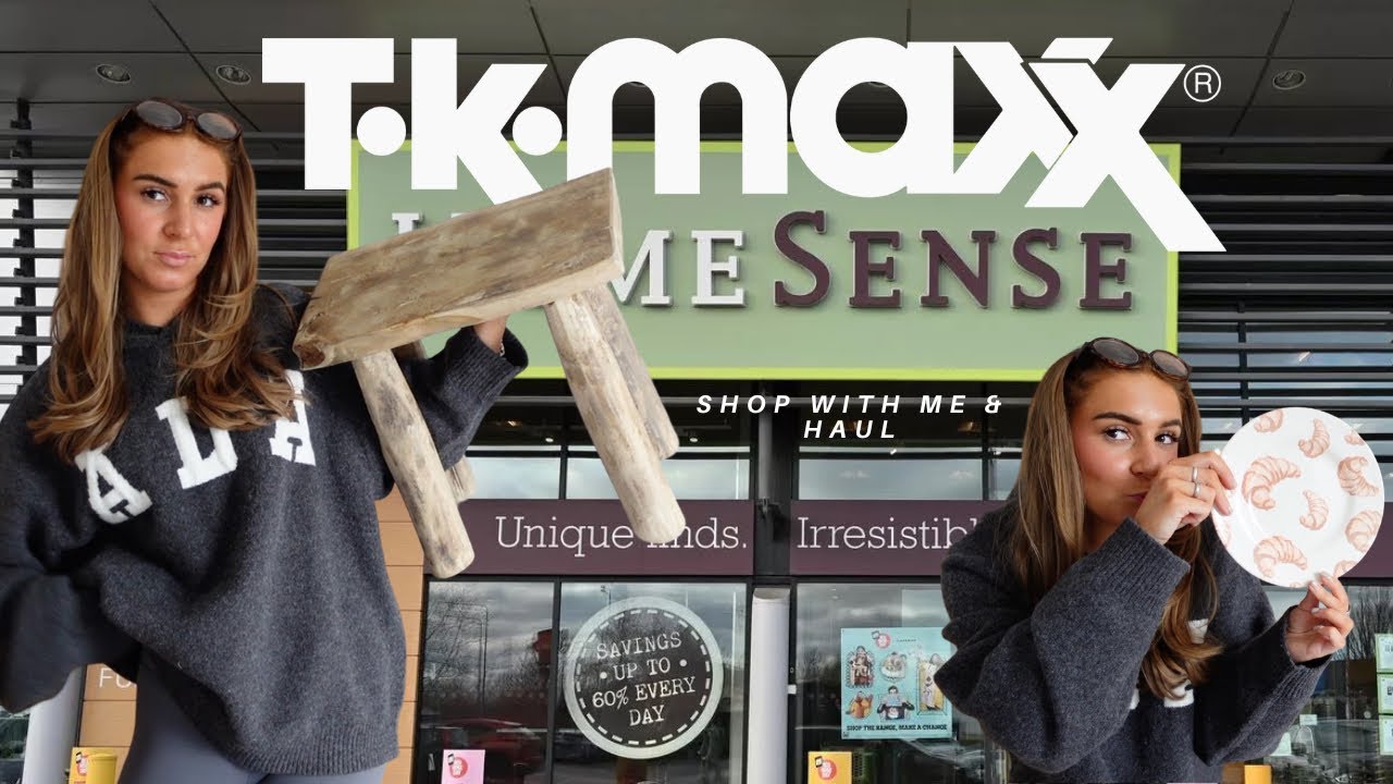 COME SHOP WITH ME + HUGE HAUL | tk maxx & homesense | February 2025 | new in easter & spring uk vlog