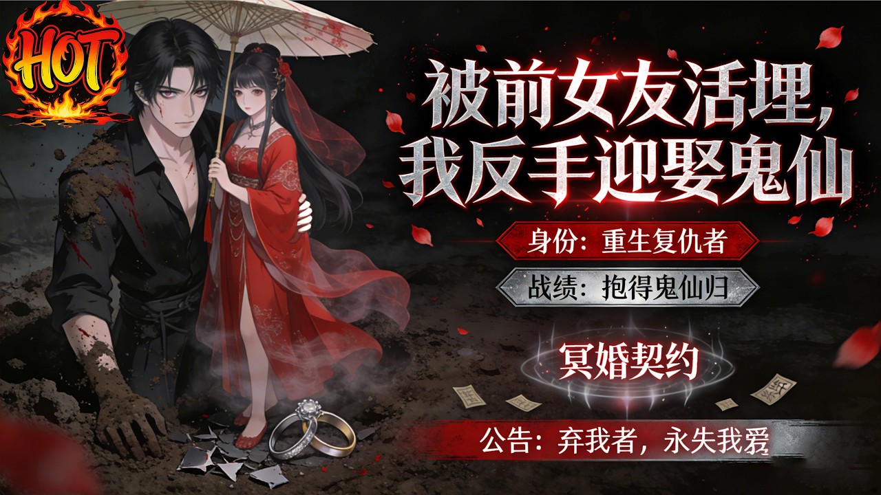 ✨【强推】《被前女友活埋，我反手迎娶鬼仙》第1~72集沈澈十五岁那年父亲离去，将沈澈托付给好兄弟张远森一家照顾。不曾想张远森一家心有歹意#穿越 #末世 #异能 ##动态漫画# 漫野推文