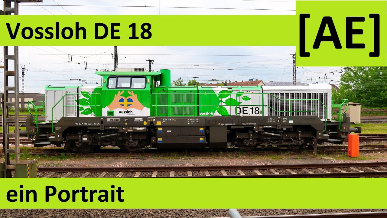 Lokportrait Vossloh DE 18  |  Alex E  | Diesellok