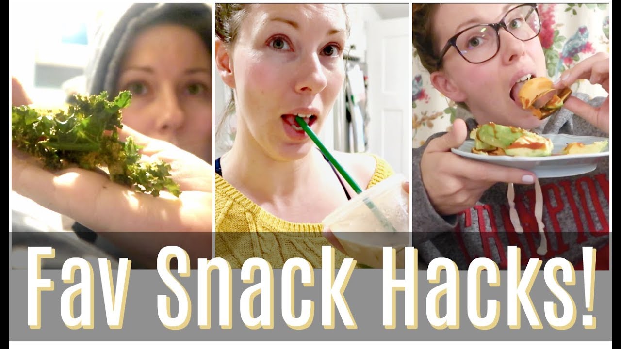 Three Ingredient Healthy Snacks!  - Top Three Favorites! (Vlog)