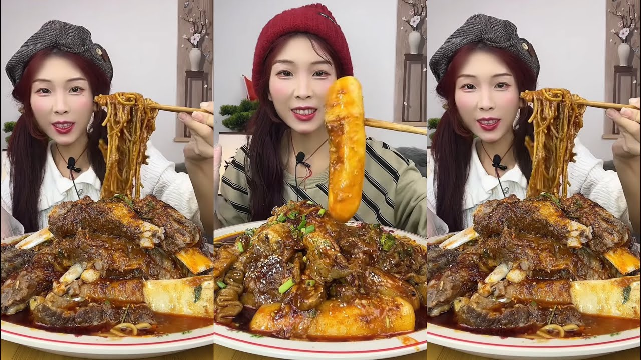 【ASMR】【MUKBANG】 DELICIOUS PORK BELLY 東坡肉 | EATING FOOD SHOW | CHINESE MUKBANG | 食べ | 吃播 LOVE EAT