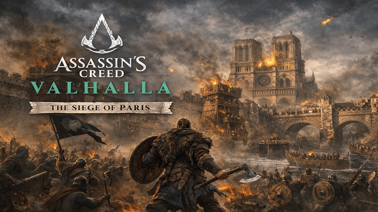 Assassin's Creed Valhalla: The Siege of Paris DLC - All boss fights [PS5 Gameplay]