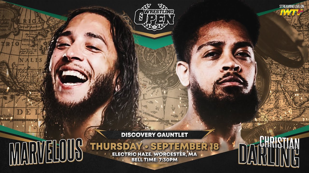 В ПРЯМОМ ЭФИРЕ: Discovery Gauntlet – Кристиан Дарлинг против Марвелуса | Wrestling Open, 18.09.25...