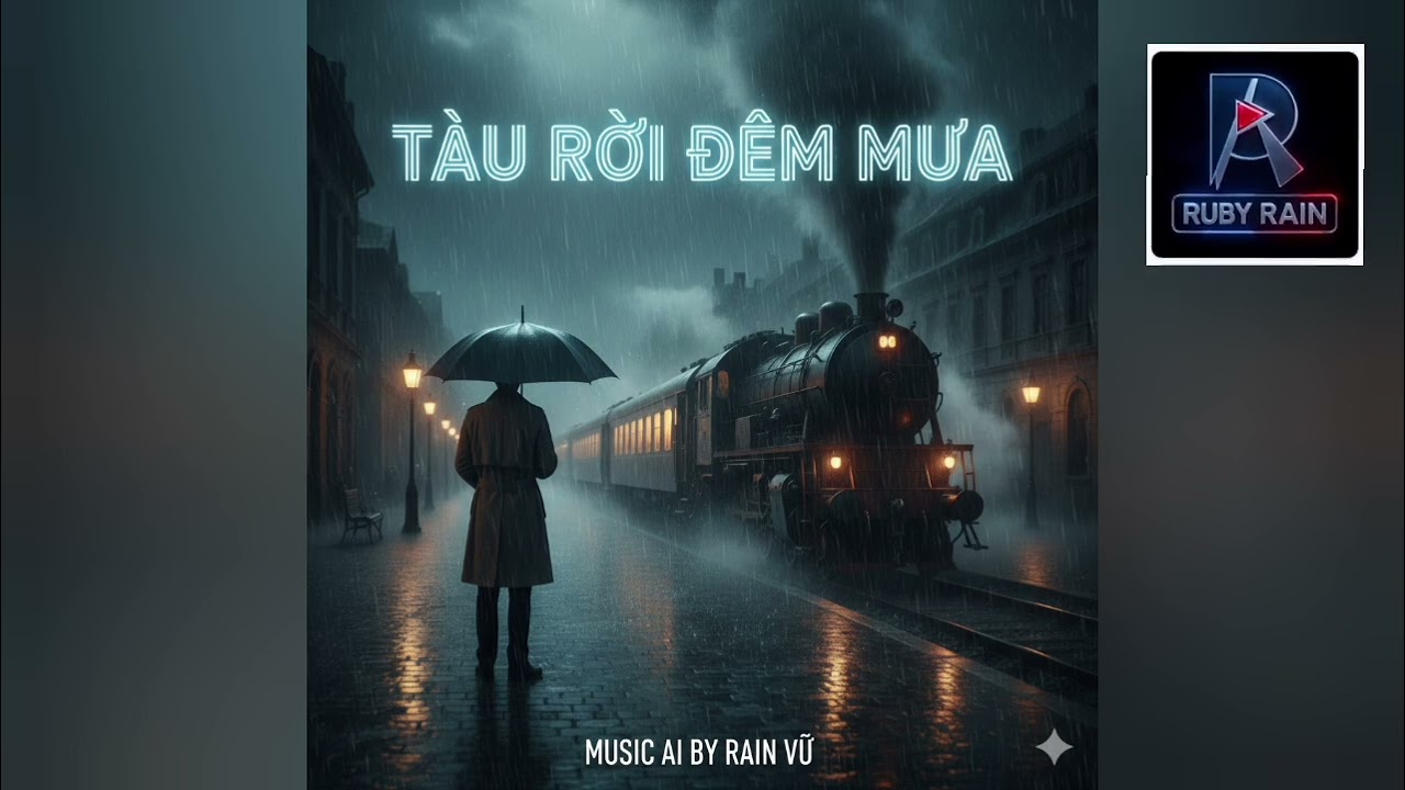 Tàu Rời Đêm Mưa/lời: RAIN VŨ, Nhạc:SUNO AI