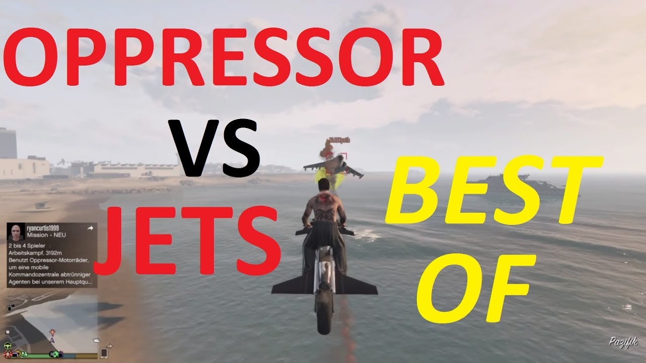 GTA 5 Oppressor vs Jets Best Of kill montage (compilation #30)