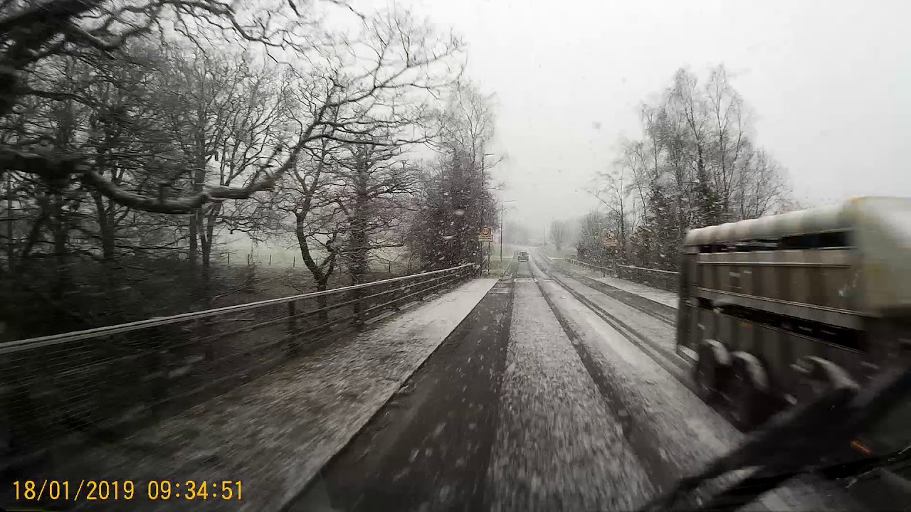 Friday 18th January 2019 Snow in Dinas Mawddwy