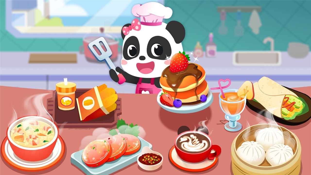 Baby Panda's Breakfast Cooking | Part 2 | Gameplay Video | BabyBus Games