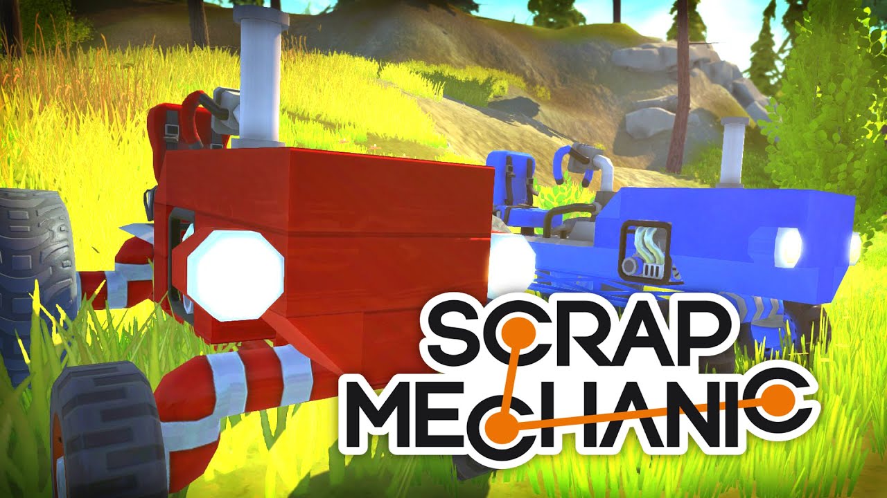 NOWA KOLEJKA, TRAKTORY + WYJAŚNIENIA SAVE'A, Hogaty i Avalkiz w SCRAP MECHANIC! #04