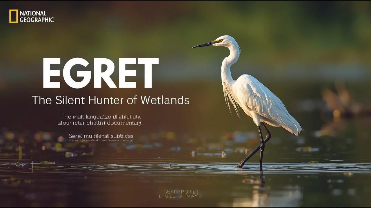 Egret: The Silent Hunter That Rules Wetlands with Patience and Precision