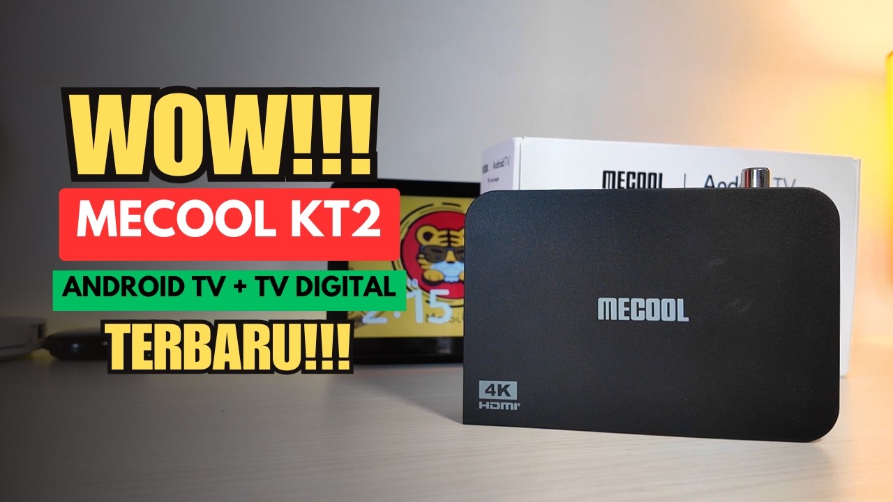 TV BOX ANDROID MECOOL KT2 - TV BOX ANDROID SEKALIGUS TV DIGITAL