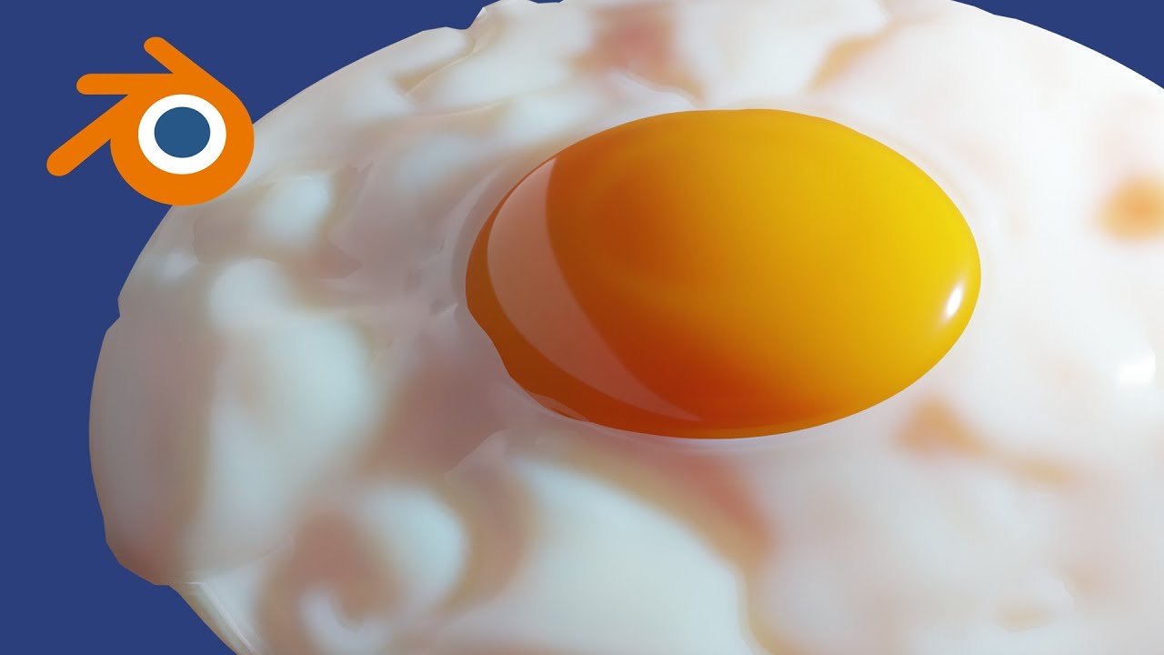 早起來煎半熟蛋 【Blender鳥咪老師】