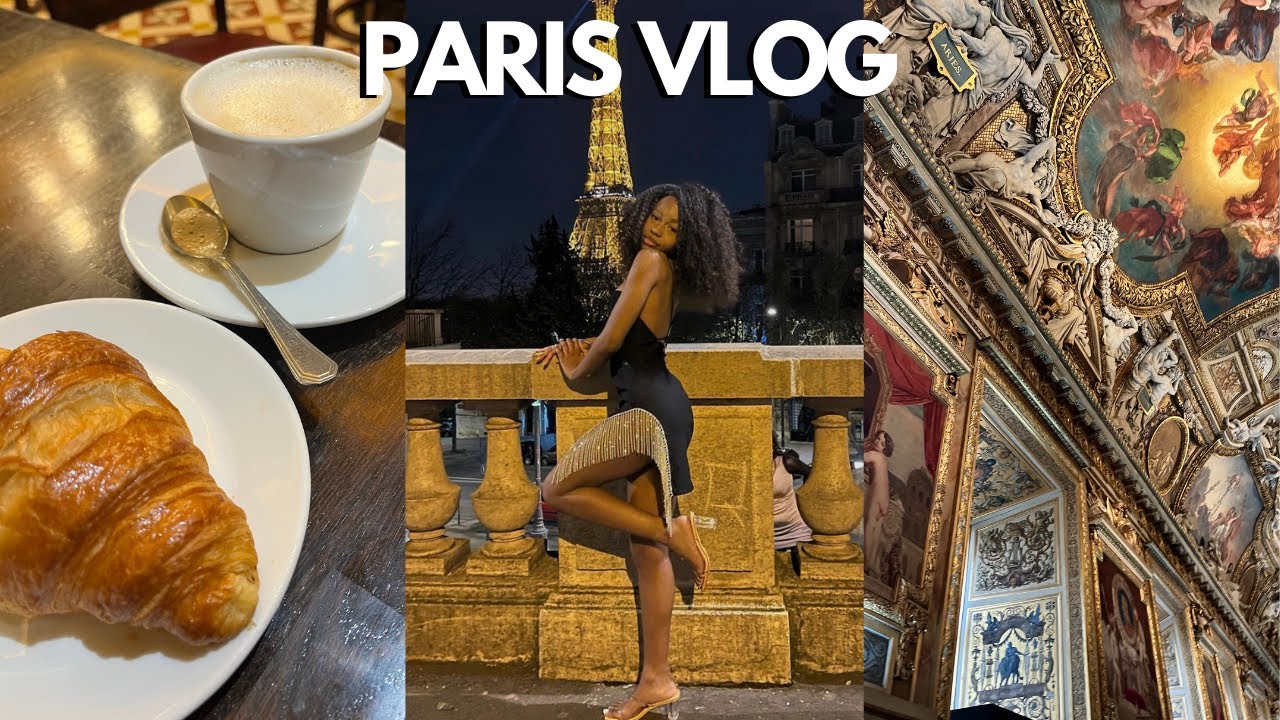 PARIS VLOG | study abroad, Eiffel Tower, Louvre, and Crepes!