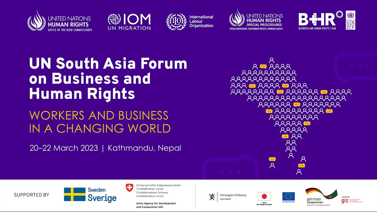 UN South Asia Forum on Business and Human Rights: Day 1 Recap