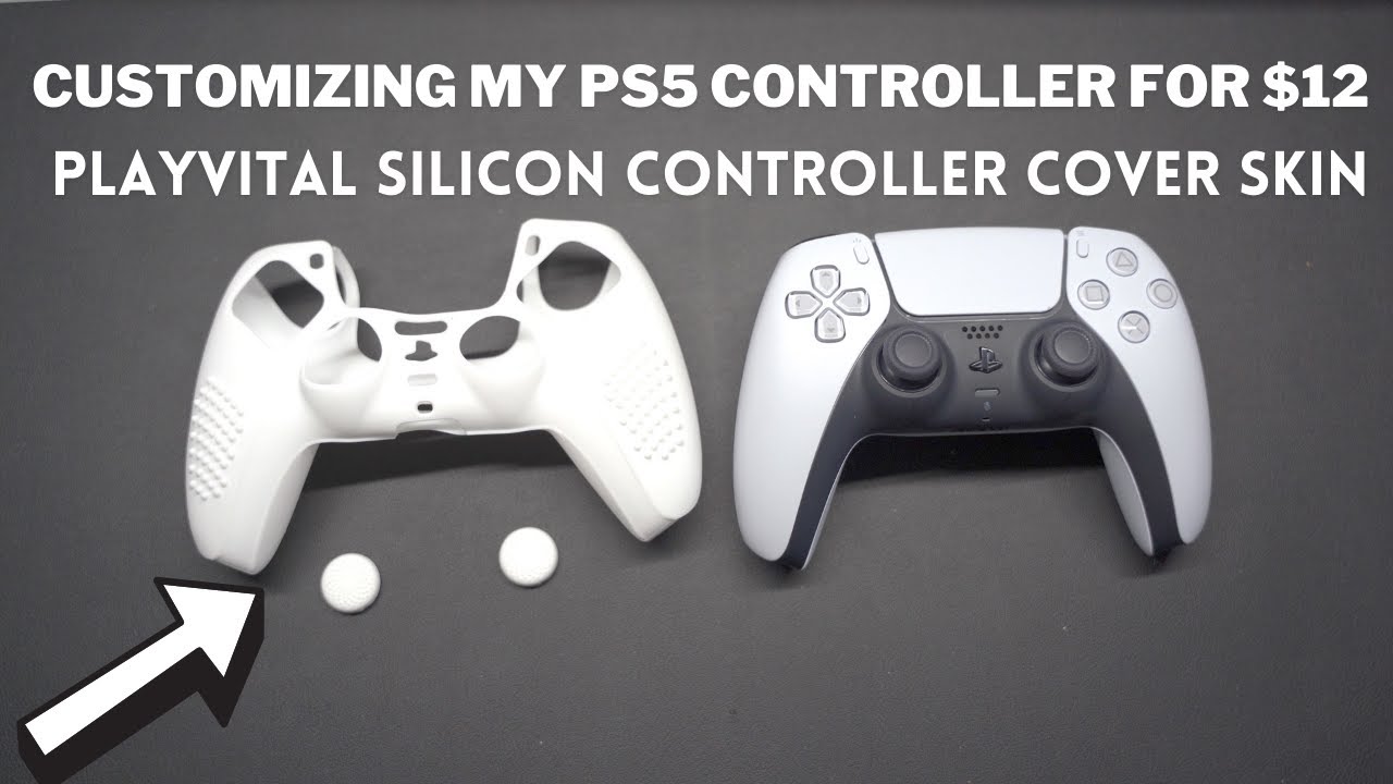 CUSTOMIZING PS5 CONTROLLER FOR $12 | PlayVital Silicone Controller Cover Skin For Playstation 5