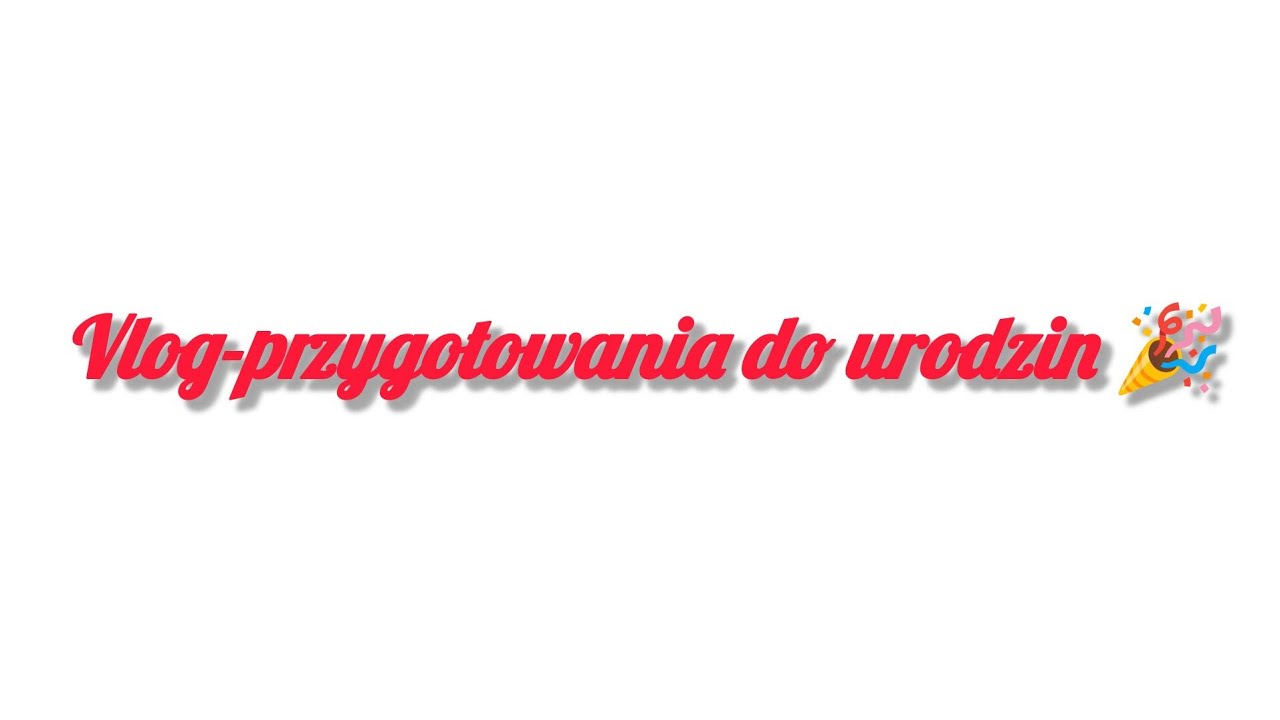 VLOG/SOBOTA/PRZYGOTOWANIA DO URODZIN