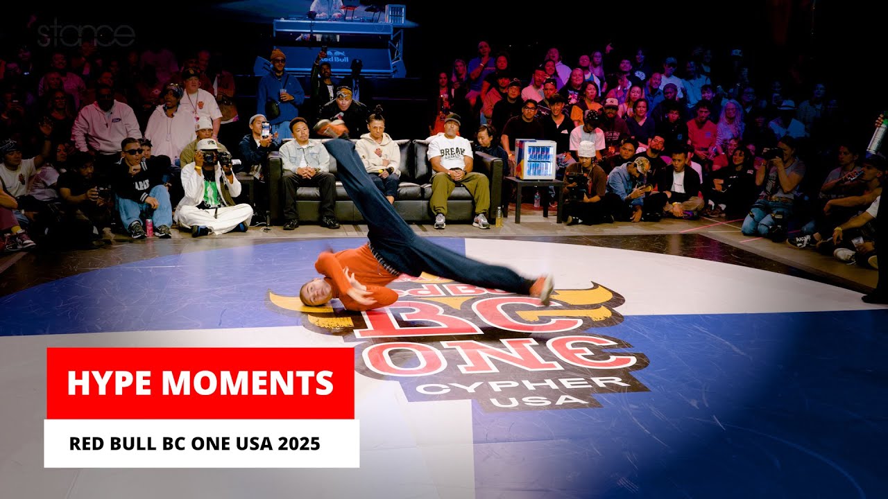 Моменты хайпа на Red Bull BC One USA 2025 // позиция