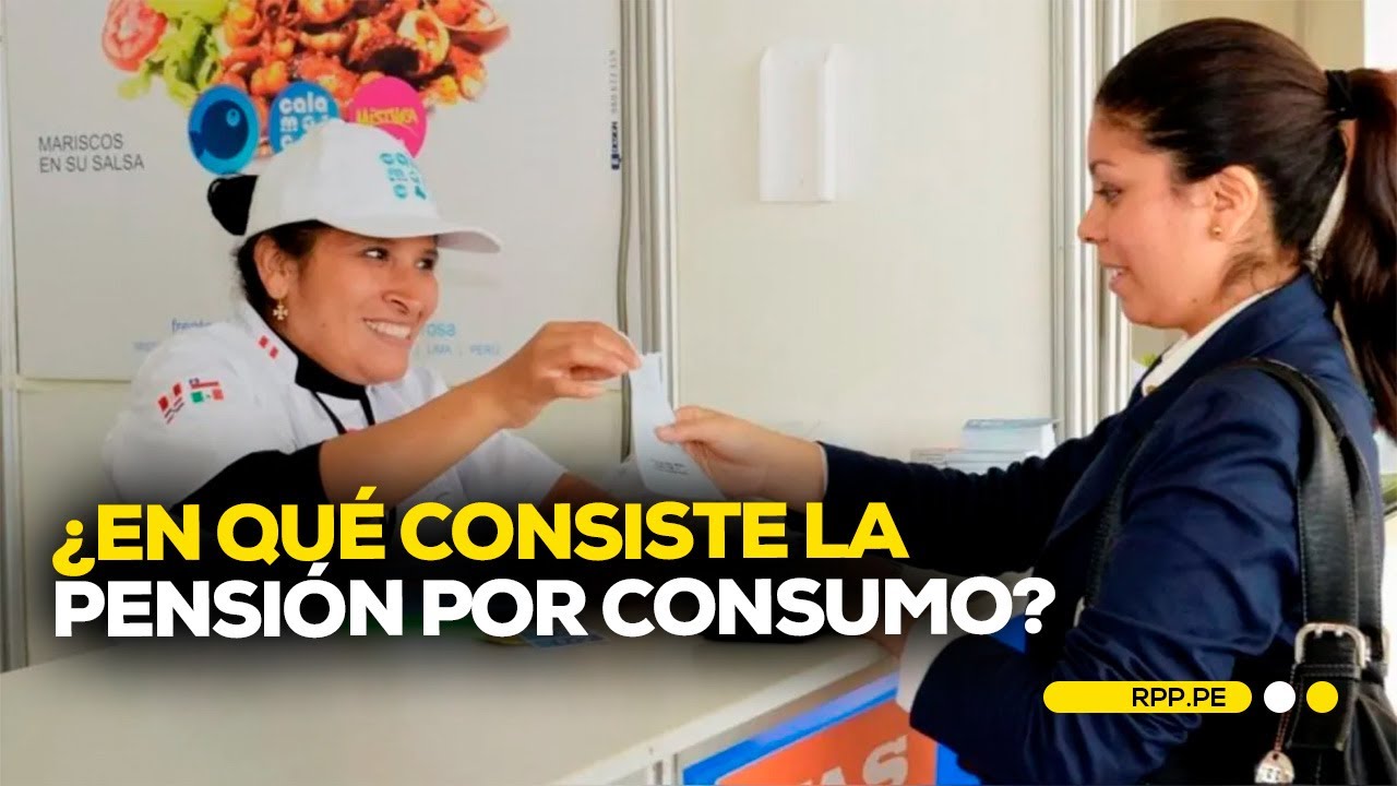 Reforma de pensiones: &iquest;Qu&eacute; es la pensi&oacute;n por consumo? #ROTATIVARPP | ENTREVISTA