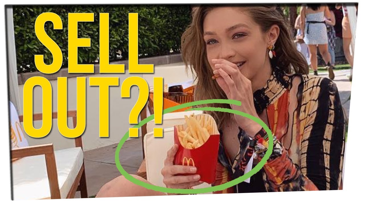 Gigi Hadid Gets Backlash for Promoting McDonald's (ft. Kelsey Darragh)
