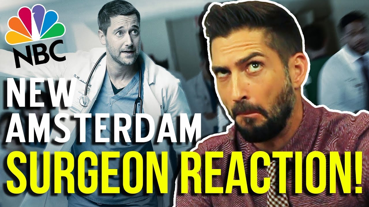 Real Surgeon Reacts to NEW AMSTERDAM | Medical Drama Review
