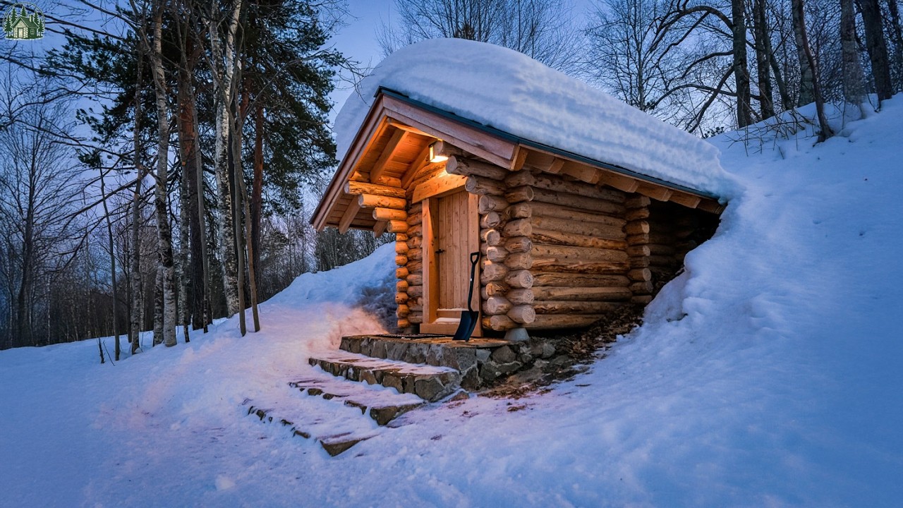 Isol&eacute; dans la For&ecirc;t Glac&eacute;e : Il A Surv&eacute;cu Pendant des Mois Gr&acirc;ce &agrave; Sa Cabane !