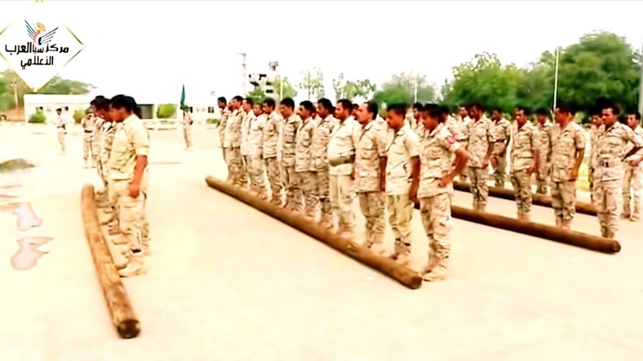 تدريبات الجيش الوطني في مدرسة القوات الخاصة بمحافظة مأرب اليمن