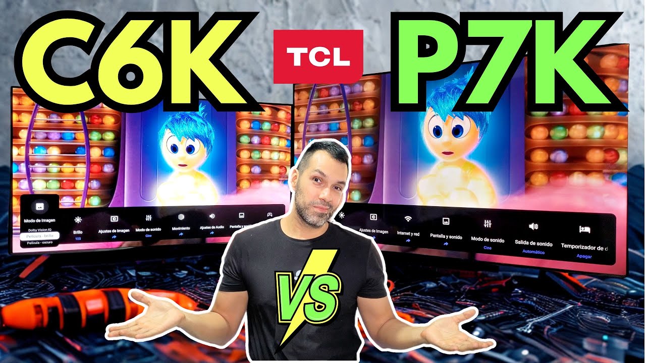 TCL C6K vs P7K / QD-MINI LED vs QLED / ¿El P7K es Suficiente o el C6K Deber ser tu TV?