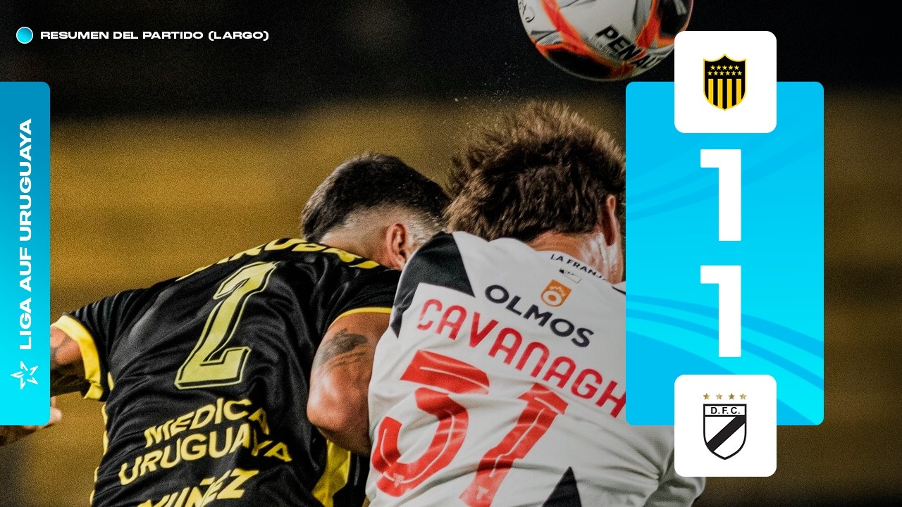 Pe&ntilde;arol 1-1 Danubio | HL Largo | Fecha 5 | Torneo Apertura 2026 | #AUFTV