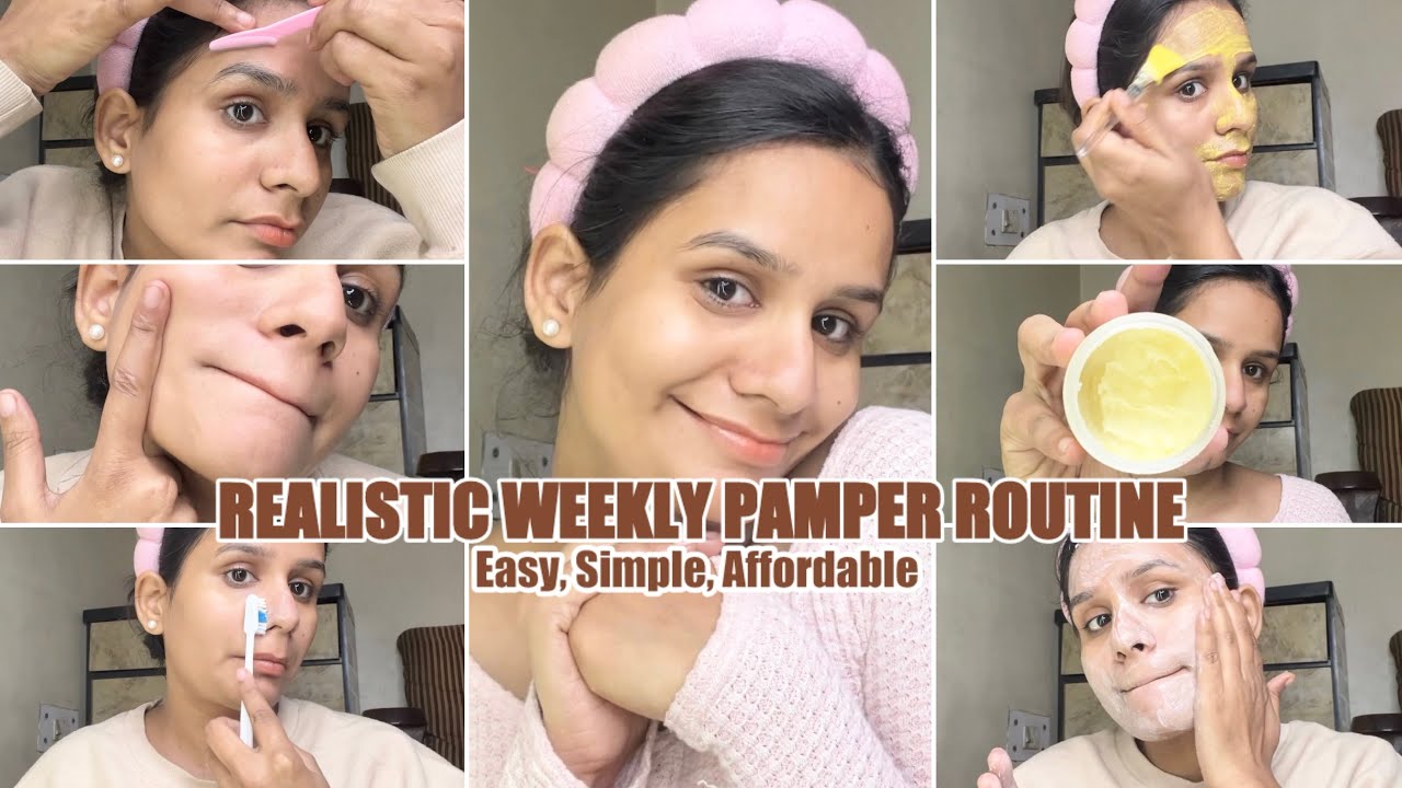 Minimal Weekly Skincare Routine for Busy Girls 💆‍♀️