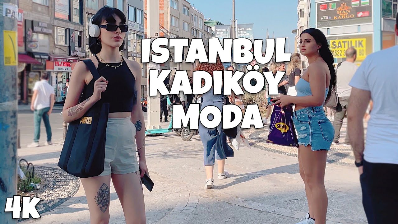 [4K] 🦊 Istanbul Walk Kadikoy Moda Neighborhood : Walking Tour