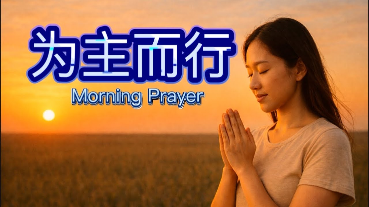 主啊，我在这里，请差遣我走出去! /清晨福音祷告