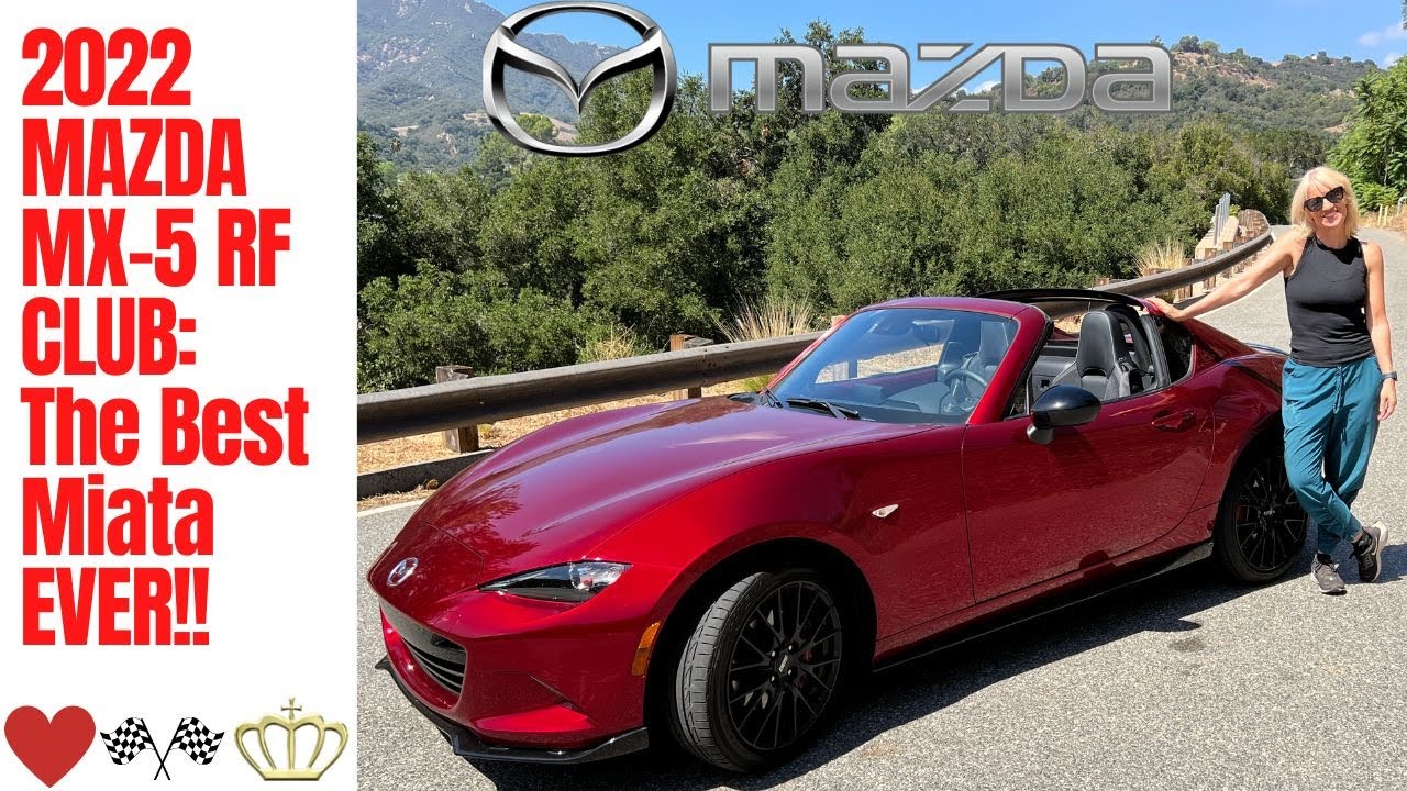 2022 MAZDA MX-5 RF CLUB: Simply The Best Miata Ever! Is it the smartest sports car you can buy? 🏎👑❤️