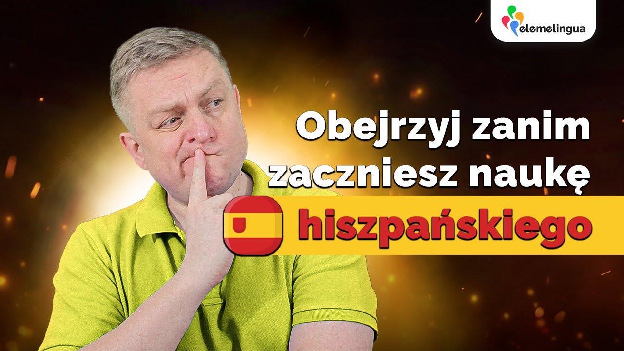 Język hiszpański dla początkujących - Darmowy webinar