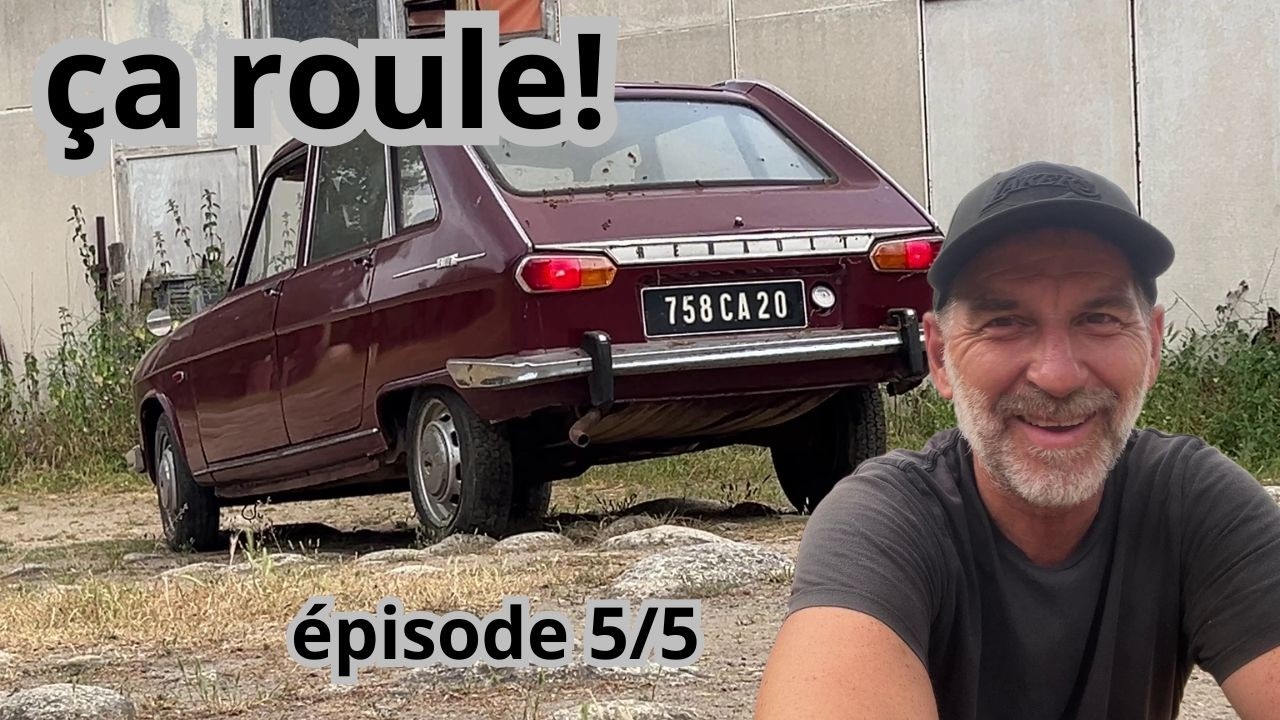 2 MOIS DE TRAVAIL pour la rendre roulante après 36ans d'abandon. Renault R16 Barn Find Episode 5